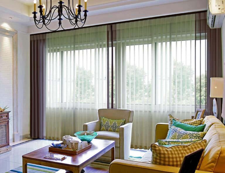 fabric vertical blinds